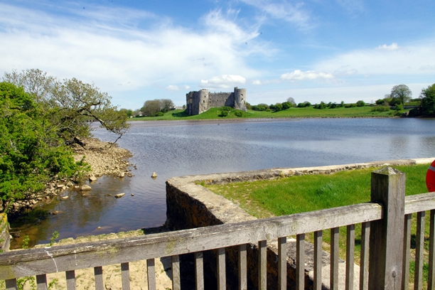 The Castle and Mill pond