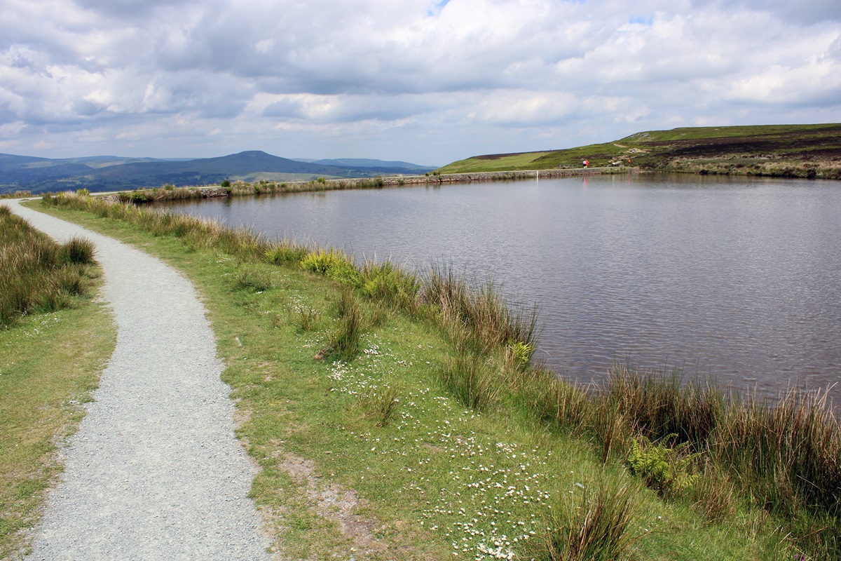 Towards the dam